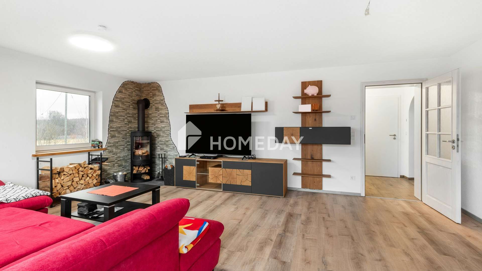 Immobilie in Weißenhorn - Großzügige 3-Zimmer-Wohnung mit zwei Balkonen und Kamin - Bild 7