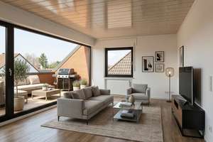 Lichtdurchflutetes Wohnglück: Renovierte 2-Zimmer-DG-Wohnung mit großem Balkon