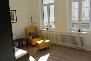 Helle, möblierte 1,5-Zimmer-Wohnung in der List
