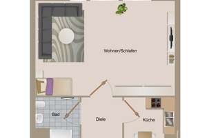 Über den Dächern Ehrenfelds – urban wohnen mit Dom- & Grüngürtelblick – 50823 Neuehrenfeld, Köln – Vorschaubild 2