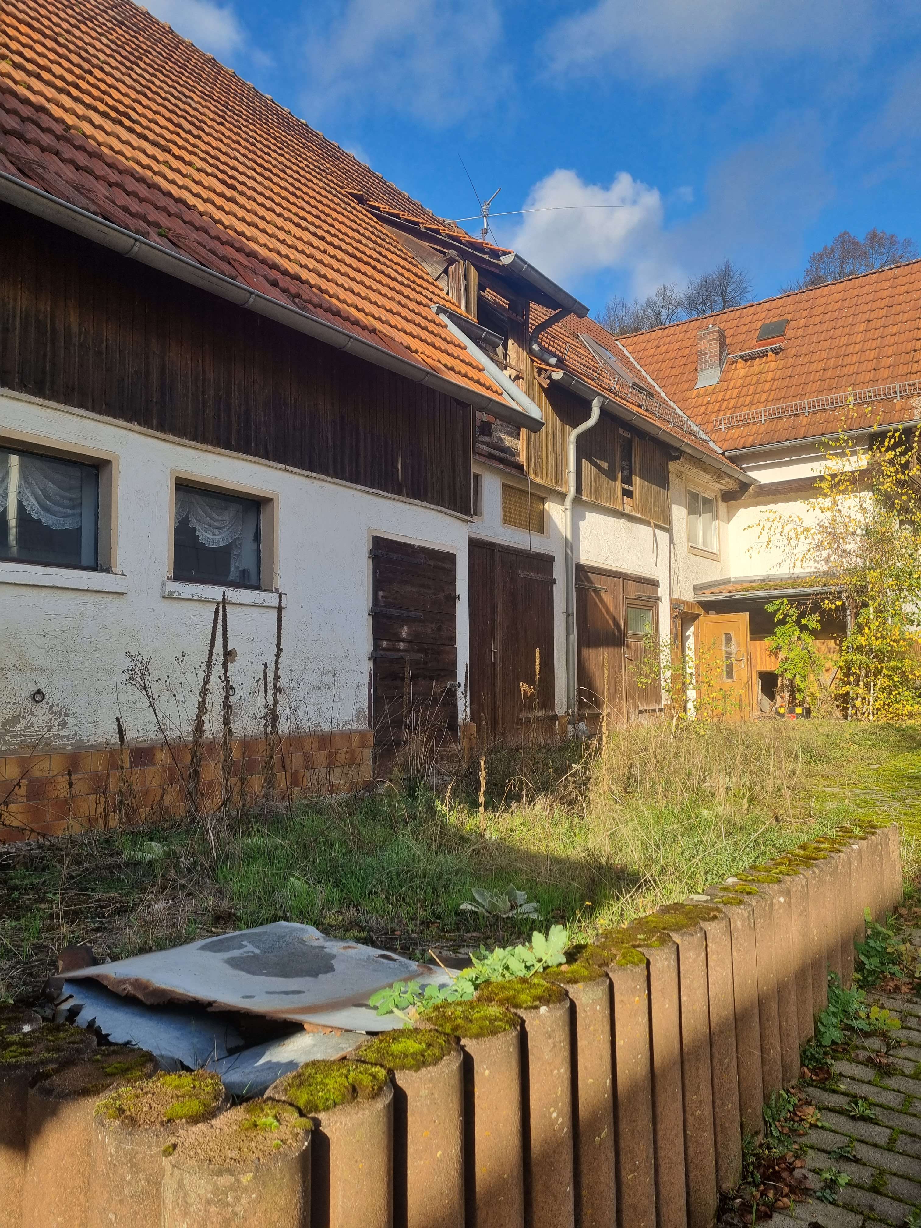 Sanierungsbedürftiges Wohnhaus mit Anbau sowie Scheune, Schmalkalden Meiningen Kreis – Bild 3