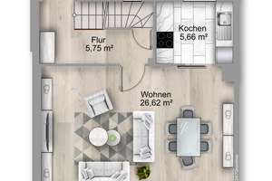 Sofort Bezugsfrei! Top saniertes Reihenmittelhaus mit Grundstück unweit der Dresdner Heide – Die vollständige Adresse der Immobilie erhältst du vom Anbieter., 1129 Trachau, Dresden – Vorschaubild 18