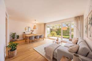 Modernisierte, bezugsbereite 3-Zimmer-Wohnung mit Terrasse in gesuchter Lage nahe Apple und Google