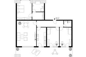 Großzügige Dachgeschosswohnung mit 600 m² Garten, Balkon, Aufzug und optionaler Garage – Die vollständige Adresse der Immobilie erhältst du vom Anbieter., 44869 Höntrop, Bochum – Vorschaubild 10