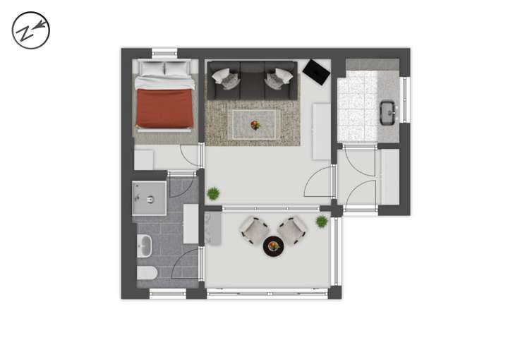 Grundriss Gartenhaus