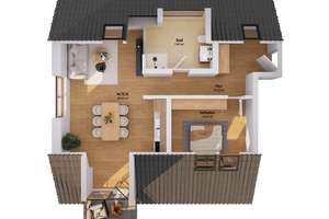 Neubau-Highlight in Moosach: Stilvolle 2‑Zimmer‑Wohnung mit Balkon – Die vollständige Adresse der Immobilie erhältst du vom Anbieter., 80993 Alt-Moosach, München – Vorschaubild 5
