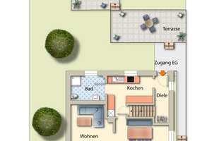 5821: Wuppertal-Stadtgrenze Haan! Freistehendes Haus mit großem Grundstück in bevorzugter Lage! – Die vollständige Adresse der Immobilie erhältst du vom Anbieter., 42329 Vohwinkel, Wuppertal – Vorschaubild 13