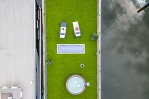LUXUS Hausboot - 3 Etagen - 100m² Wohnen + 120 m² SONNENTERRASSE - Kamin, Kino, komplett individuell – Potsdam-Mittelmark (Kreis) – Vorschaubild 4