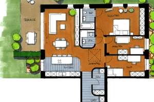 Sehr gute Energiewerte I geräumige 4-Zimmer-Wohnung | Eigener Garten I Parkettboden I – Dinnendahlstr. 16, 45136 Huttrop, Essen – Vorschaubild 2