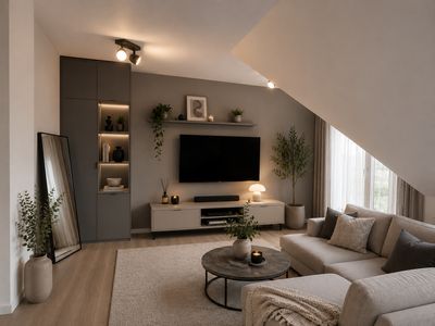 attraktive 2 Zimmer DG Wohnung mit Blick ins Grüne