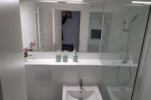 Sanierte 1 Zimmer Wohnung, Loggia, IKEA-möbliert, neues Bad, ruhige Hoflage – Plinganserstr. 17, 81369 Sendlinger Feld, München – Vorschaubild 10