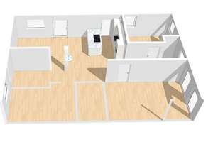 Erstbezug | Moderne 3-Zimmer-Neubauwohnung mit Südwest-Terrasse | 96 m² | EBK & Stellplatz – Am Mühlenweg 9, 72178 Waldachtal – Vorschaubild 3