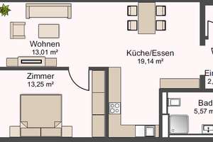 Lichtdurchflutete 2,5 Zimmerwohnung in Top Lage in Aalen zu Vermieten +Erstbezug+ – Die vollständige Adresse der Immobilie erhältst du vom Anbieter., 73431 östliche Bahnlinie, Aalen – Vorschaubild 8