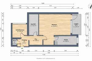 Provisonsfreie Eigentumswohnung im 7. OG - Bonn-Hardtberg | 49,5 m² | Vollrenoviert – Die vollständige Adresse der Immobilie erhältst du vom Anbieter., 53123 Duisdorf, Bonn – Vorschaubild 12