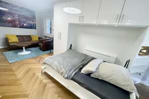 Ruhiges sonniges 1-Zimmer Apartment mit Balkon in Bogenhausen – Normannenplatz 2, 81925 Herzogpark, München – Vorschaubild 5