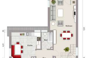 Zweifamilienhaus, EG: ca. 90 qm, OG, DG: ca. 130 qm, in top Zustand! – Die vollständige Adresse der Immobilie erhältst du vom Anbieter., 49324 Melle – Vorschaubild 17
