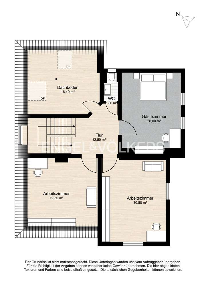 Grundriss - Dachgeschoss