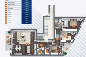 BuckauLeben - Am Sülzehafen 3.
Stadtnah wohnen zwischen Elbufer und Innenstadt. – Die vollständige Adresse der Immobilie erhältst du vom Anbieter., 39104 Buckau, Magdeburg – Vorschaubild 9