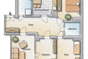 Renoviert und bezugsfrei: Stilvolle 4-Zimmer-Altbauwohnung in Elbnähe! – 1307 Johannstadt-Nord, Dresden – Vorschaubild 17