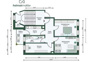 Nachhaltige Wertanlage im Herzen von Gohlis | Sanierter Altbau, 3 Zimmer, Balkon – Die vollständige Adresse der Immobilie erhältst du vom Anbieter., 4157 Gohlis-Mitte, Leipzig – Vorschaubild 19