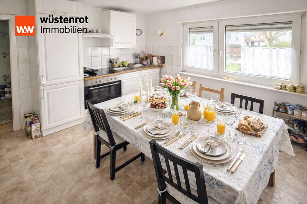 Immobilie in Gründau - Vermietetes 3-Familienhaus mit Cashflow, Potenzial, Garagen & großem Grundstück in Gründau-Lieblos! - Bild 2