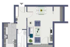 TOP GELEGENHEIT: Single o. Studenten App. mit Balkon, Aufzug und EBK! – Viktoriastr. 22, 44787 Bochum – Vorschaubild 10