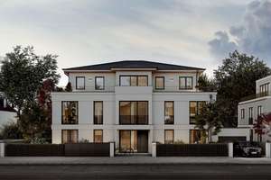NEUBAU: Stilvolle, barrierefreie 3-Zimmer-Gartenwohnung mit direktem Zugang zum Hobbyraum – Grünbauerstraße 27, 81479 Solln, München – Vorschaubild 1
