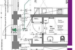 Erstbezug barrierefreie ruhige 2-Zimmer-Wohnung im Innenhof – Die vollständige Adresse der Immobilie erhältst du vom Anbieter., 10585 Charlottenburg, Berlin – Vorschaubild 8