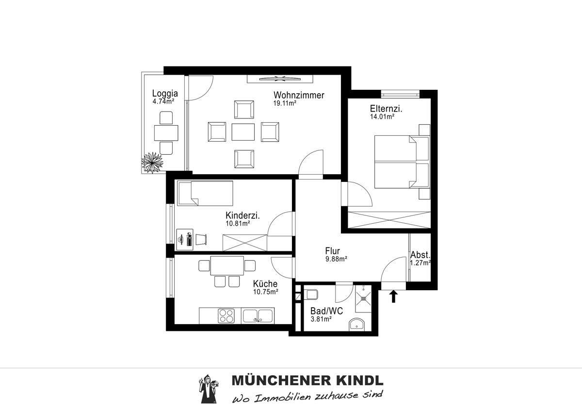 Wohnung kaufen in Hadern · 80689 München