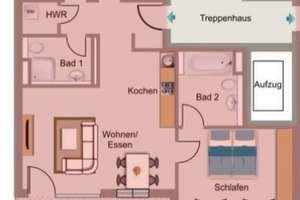 Wohnen mit Charakter: Großzügige Vier-Zimmer-Wohnung in Aachen – Die vollständige Adresse der Immobilie erhältst du vom Anbieter., 52066 Frankenberg, Aachen – Vorschaubild 4