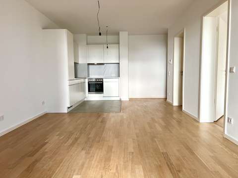 2-Zimmer store Wohnung, Neubau Erstbezug, Balkon, EBK