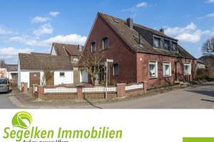 Ein- bis Zweifamilienhaus mit zwei Garagen, Carport und großem Garten – Die vollständige Adresse der Immobilie erhältst du vom Anbieter., 28816 Stuhr – Vorschaubild 1