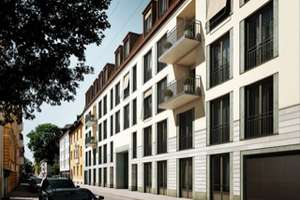 Beste Lage am Englischen Garten:  Exklusive, barrierefreie 4-Zimmer-Wohnung mit großer Loggia – Kaulbachstrasse 63, 80539 Schwabing-Ost, München – Vorschaubild 3