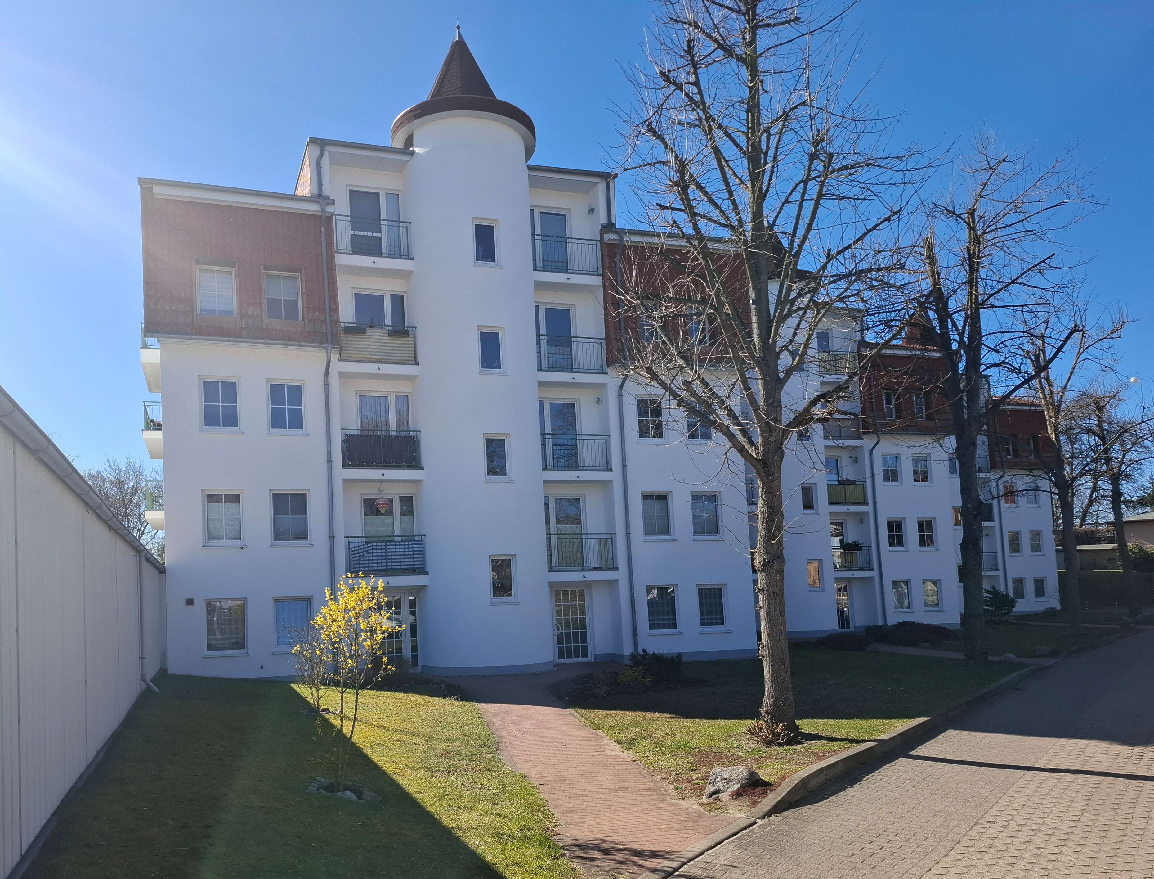 Sonniges Dachgeschoss mit Wintergarten, Dachterrasse und Weitblick strandnah in Heringsdorf, Vorpommern Greifswald Kreis – Bild 1