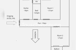 Tauschwohnung: 2,5 Z Whg mit Balkon in Prenzl. Berg, suchen 4 Z Whg (in PB) – Die vollständige Adresse der Immobilie erhältst du vom Anbieter., 10437 Prenzlauer Berg, Berlin – Vorschaubild 2