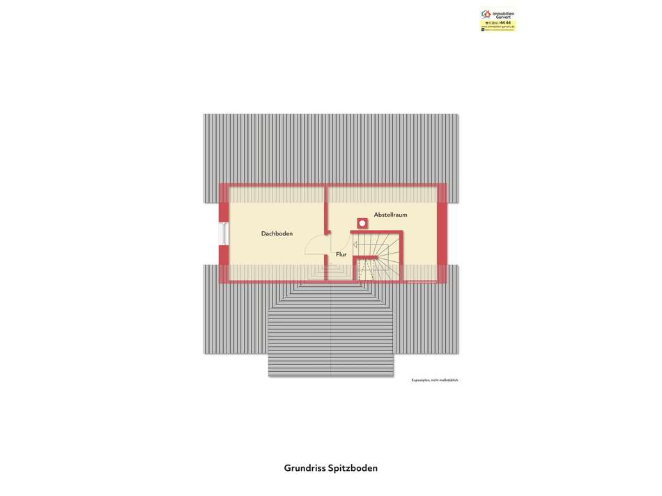 21 Grundriss Spitzboden