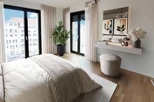 Top-Ausstattung // Süd-Balkon // Neubau-Zustand //sofort einziehen – 63067 Messehalle, Offenbach am Main – Vorschaubild 4