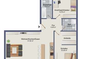 Seltene Gelegenheit: Chice Architekturwohnung in der begehrten Ainmillerstraße in München-Schwabing – Die vollständige Adresse der Immobilie erhältst du vom Anbieter., 80801 Neuschwabing, München – Vorschaubild 14