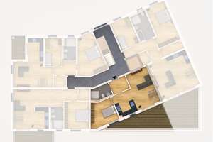 Im Fuhlenbrock! Neuwertige 2,5-Raum im 1.OG, ca. 60,7 qm, EBK, FBH, Balkon, Aufzug usw – Die vollständige Adresse der Immobilie erhältst du vom Anbieter., 46242 Fuhlenbrock, Bottrop – Vorschaubild 2