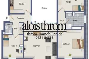 EXKLUSIVE 4-ZW BEREICH RICHARD-WAGNER-PLATZ MIT TG-STELLPLATZ – Die vollständige Adresse der Immobilie erhältst du vom Anbieter., 76185 Weststadt, Karlsruhe – Vorschaubild 7