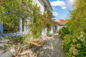 Stadthaus aus Gründerzeit, stilvoll renoviert und saniert, zentrale Lage, mediterrane Südterrasse – Emsland (Kreis) – Vorschaubild 7