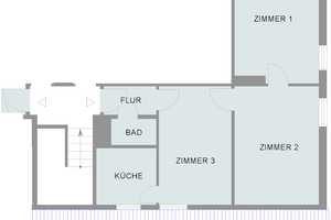 Drei-Zimmer-Wohnung im Dachgeschoss – Gorch-Fock-Straße 25, 28755 Bremen – Vorschaubild 2