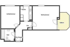Urbanes Wohnen mit Wohlfühlfaktor – Helle 2-Zimmer-Wohnung mit Balkon und Außenstellplatz – Die vollständige Adresse der Immobilie erhältst du vom Anbieter., 86165 Lechhausen-Süd, Augsburg – Vorschaubild 19