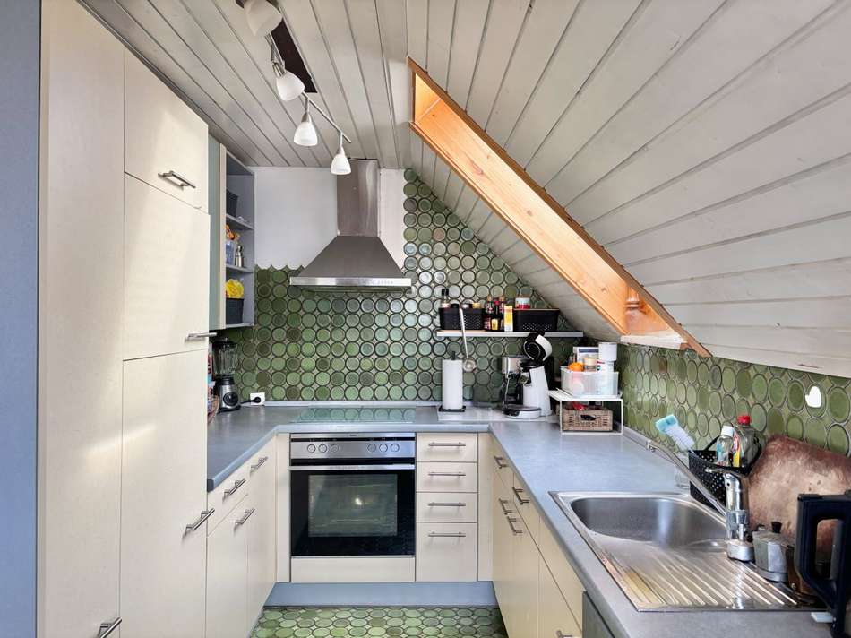 Küche im 1. Dachgeschoss