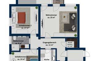 4-Zimmer-Wohnung mit Südwestbalkon in Kirchheim bei München – Die vollständige Adresse der Immobilie erhältst du vom Anbieter., 85551 Kirchheim bei München – Vorschaubild 12