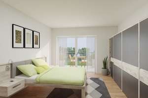 Provisionsfrei - Wohnen am Marktplatz - Moderne barrierearme Neubauwohnung mit 27 qm großer Terrasse – Duisburger Str. 5, 47226 Hochemmerich, Duisburg – Vorschaubild 4