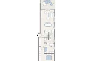 Urbanes Naturidyll: 3-Zimmer-Wohnung mit Loggia zum Wasser – An den Rheinwiesen 8-16, 55120 Neustadt, Mainz – Vorschaubild 2