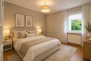Lokstedt an der Schillingsbek: Sonnige 3-Zimmer-Wohnung mit Loggia und herrlichem Blick ins Grüne..! – Die vollständige Adresse der Immobilie erhältst du vom Anbieter., 22527 Lokstedt, Hamburg – Vorschaubild 3