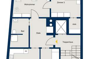 3-Zimmer-Wohnung in der Augsburger Altstadt – attraktive Kapitalanlage mit Entwicklungspotenzial – Die vollständige Adresse der Immobilie erhältst du vom Anbieter., 86152 Georgs- und Kreuzviertel, Augsburg – Vorschaubild 15