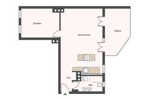 Glockenbachviertel - 2 bis 3-Zimmer mit 17 m2 Terrasse - Saniert 2017 – Die vollständige Adresse der Immobilie erhältst du vom Anbieter., 80469 Glockenbach, München – Vorschaubild 19